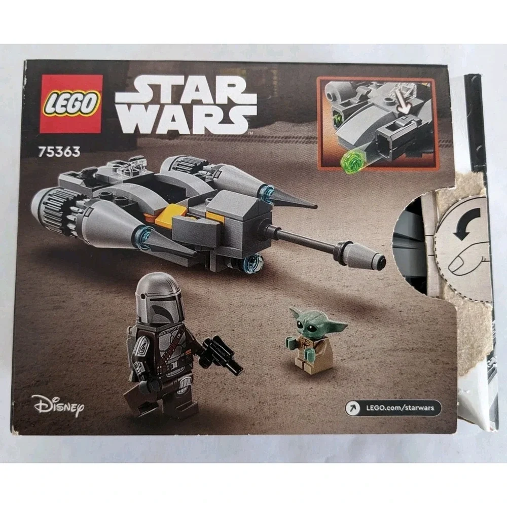 LEGO Star Wars 75363 The Mandalorian N-1 Starfighter Microfighter Grogu 88 Pcs - Picture 2 of 7